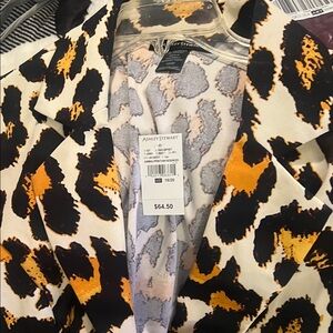 Ashley Stewart Bold Animal Print Jacket